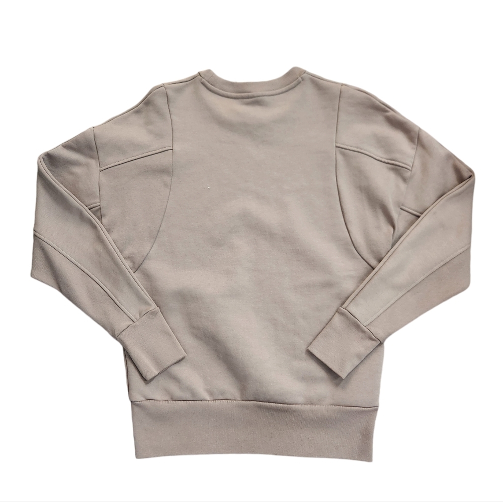 HP! NWT ADIDAS Internal Crew Taupe Long Sleeve Thick Sweatshirt Size XS Mens - Picture 7 of 11
